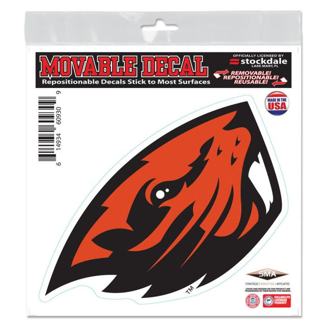 Oregon State Beavers All Surface Decal 6" x 6"