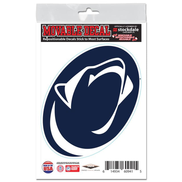 Calcomanías para todas las superficies de Penn State Nittany Lions de 3" x 5"