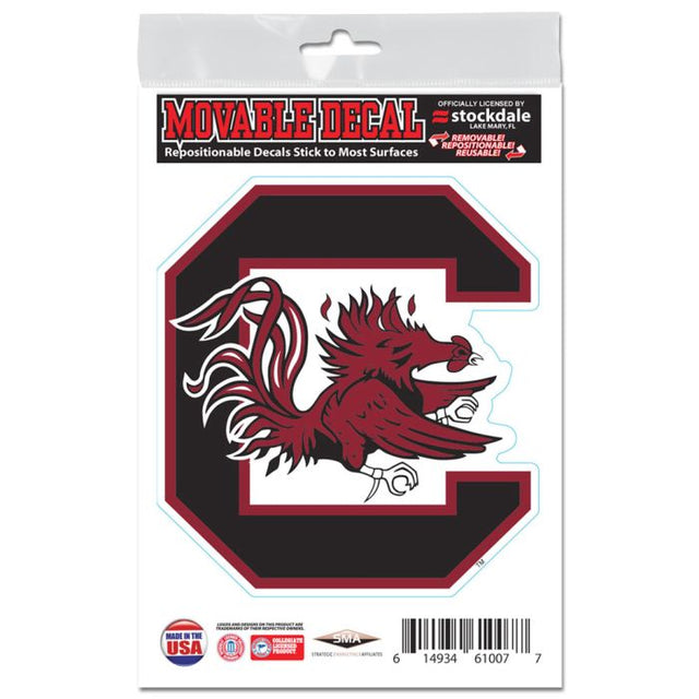 South Carolina Gamecocks All Surface Decals 3" x 5"