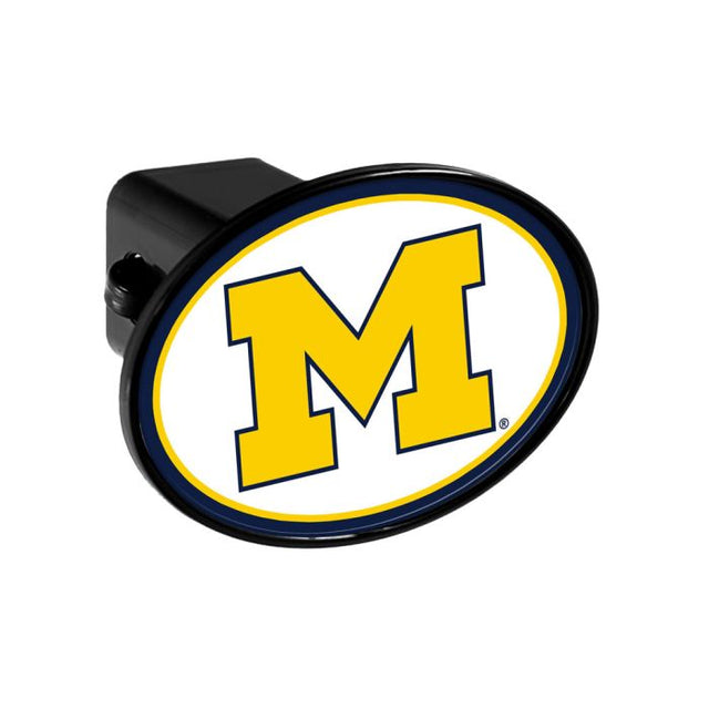 Michigan Wolverines Oval 2" Hitch Receiver