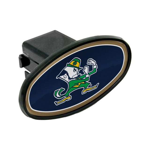 Receptor de enganche ovalado de 2" de Notre Dame Fighting Irish