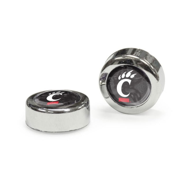 Cincinnati Bearcats Domed Screw Caps