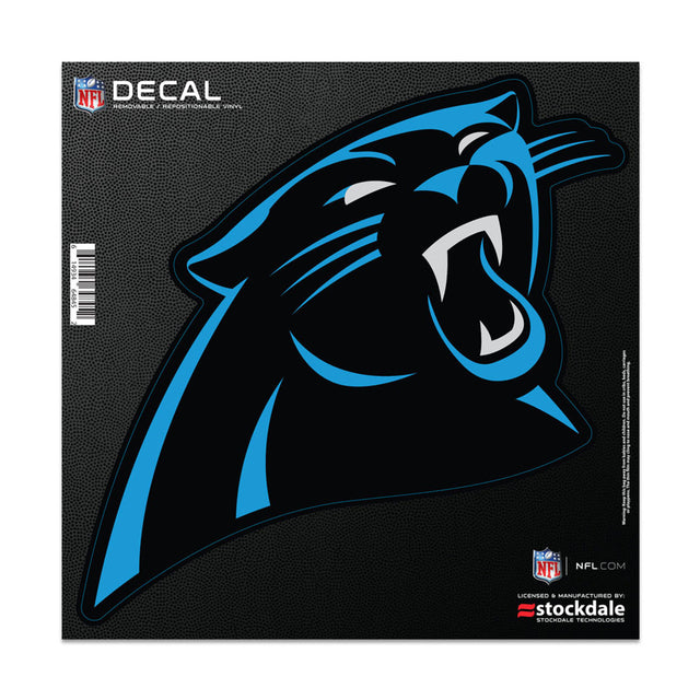 Calcomanía de Carolina Panthers para todo tipo de superficies, 6 x 6 pulgadas