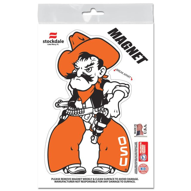 Oklahoma State Cowboys Outdoor Magnets 3" x 5"