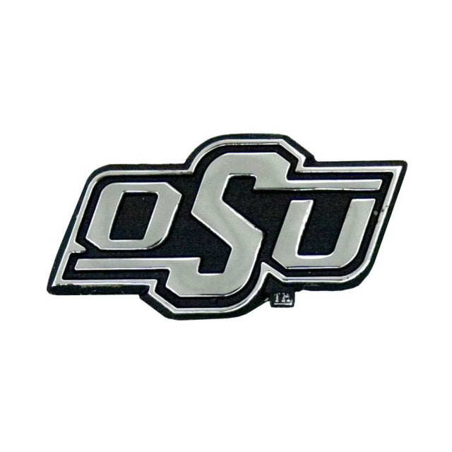 Oklahoma State Cowboys Chrome Free Form Auto Emblem