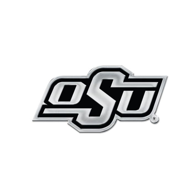 Oklahoma State Cowboys Chrome Free Form Auto Emblem