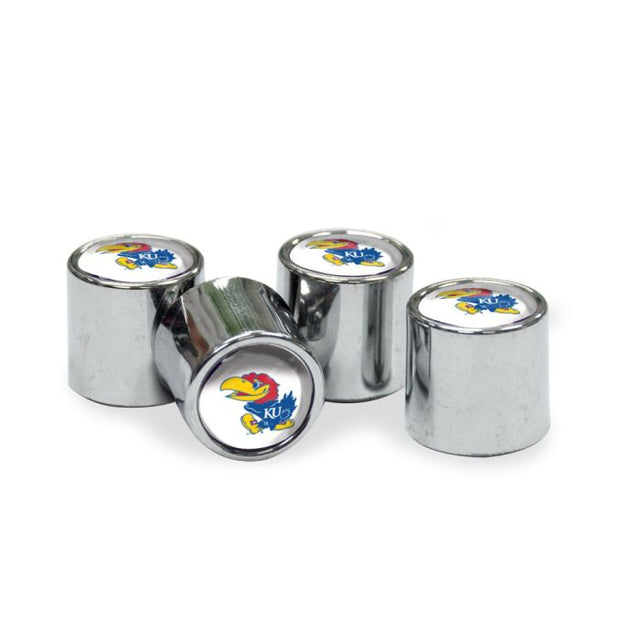 Kansas Jayhawks Valve Stem Caps