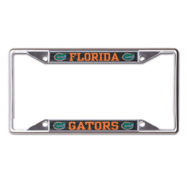 Florida Gators CARBON Lic Plt Frame S/S Printed