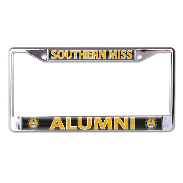 Southern Miss Golden Eagles Lic Plt Frame S/L Printed