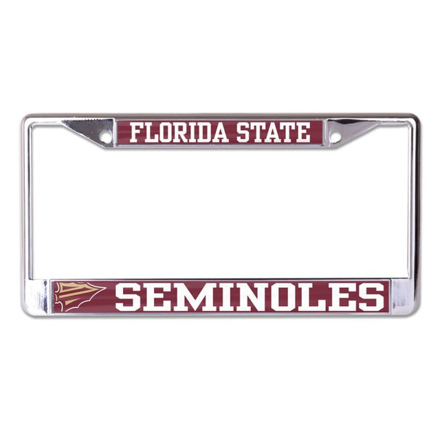 Florida State Seminoles MEGA Lic Plt Frame S/L Printed