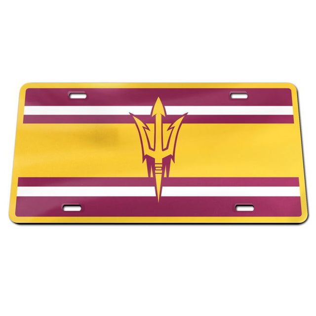 Arizona State Sun Devils STRIPES Specialty Acrylic License Plate