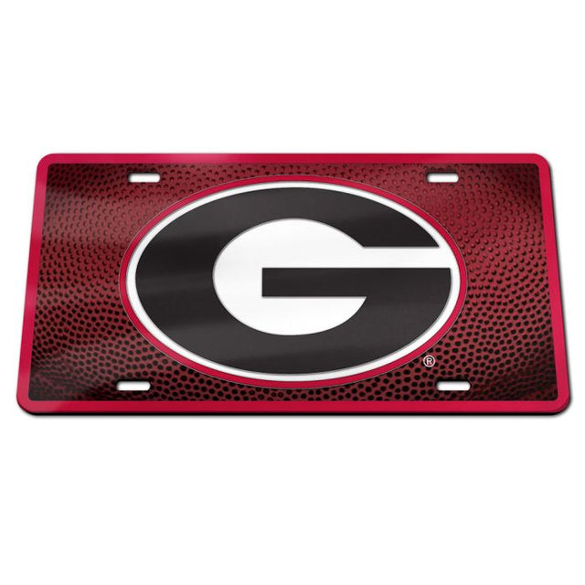 Georgia Bulldogs Specialty Acrylic License Plate