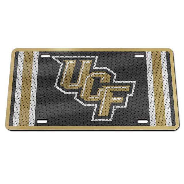 UCF Knights JERSEY Specialty Acrylic License Plate