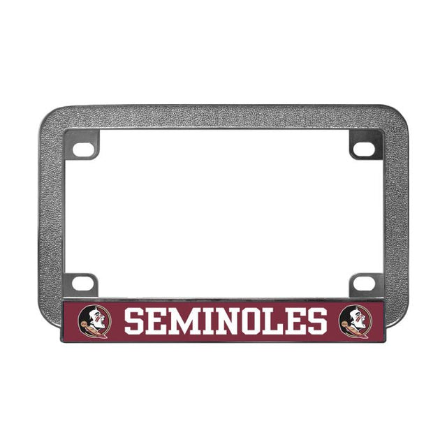 Florida State Seminoles Motorcyle Metal Plate Frame