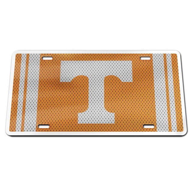 Matrícula acrílica especial de Tennessee Volunteers JERSEY