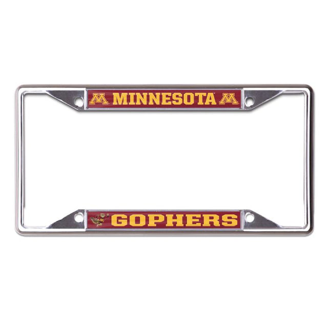 Minnesota Golden Gophers Lic Plt Frame S/S Printed