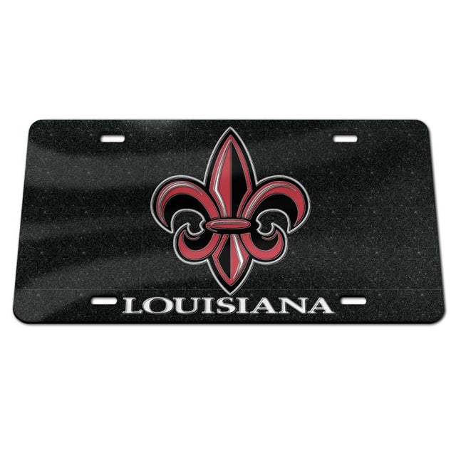 Louisiana - Lafayette Ragin Cajuns Specialty Acrylic License Plate