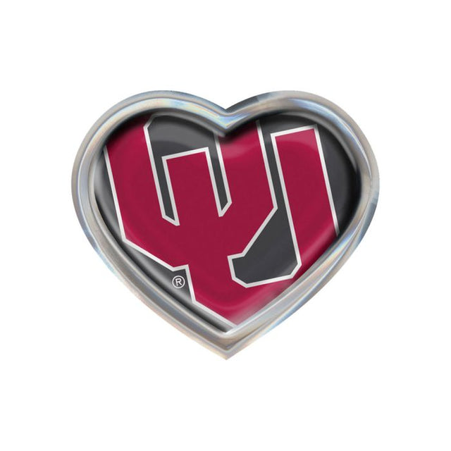 Oklahoma Sooners MEGA Chrome Metal Domed Emblem