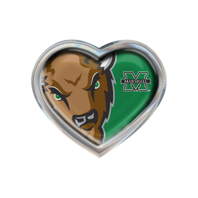 Marshall Thundering Herd MEGA Chrome Metal Domed Emblem