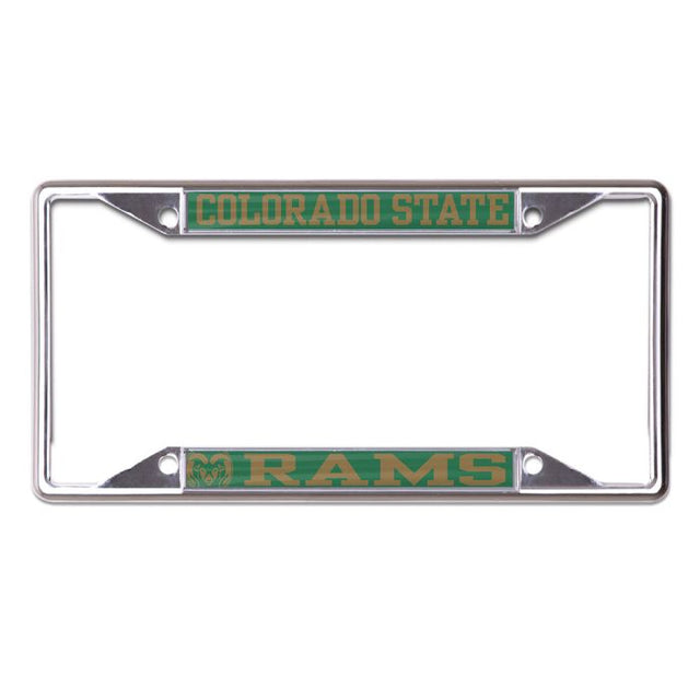 Colorado State Rams Lic Plt Frame S/S Printed