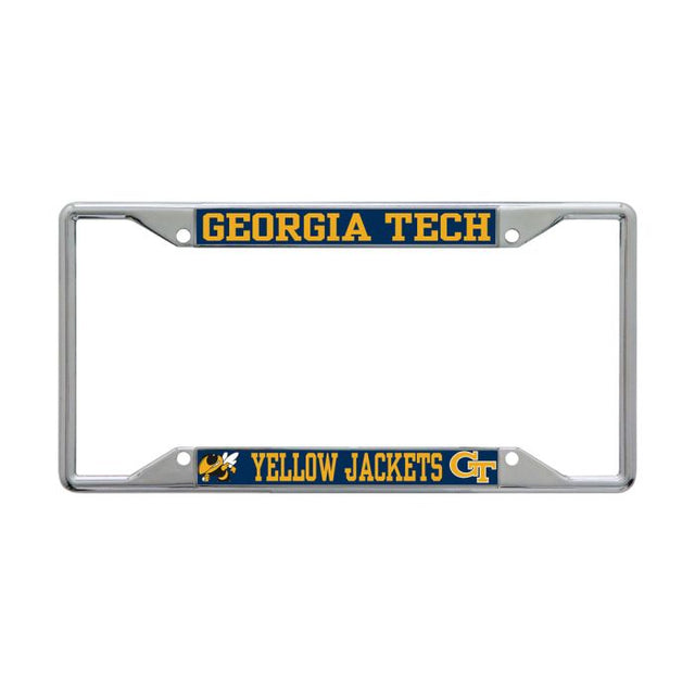 Georgia Tech Yellow Jackets MEGA Lic Plt Frame S/S Printed