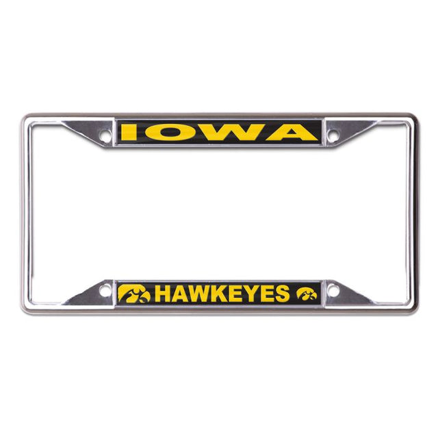 Iowa Hawkeyes MEGA Lic Plt Frame S/S Printed