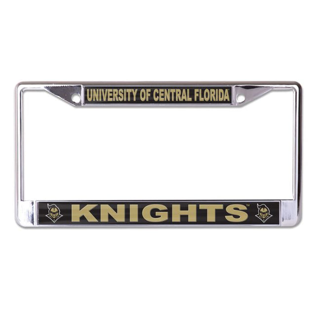 UCF Knights MEGA Lic Plt Frame S/L Printed