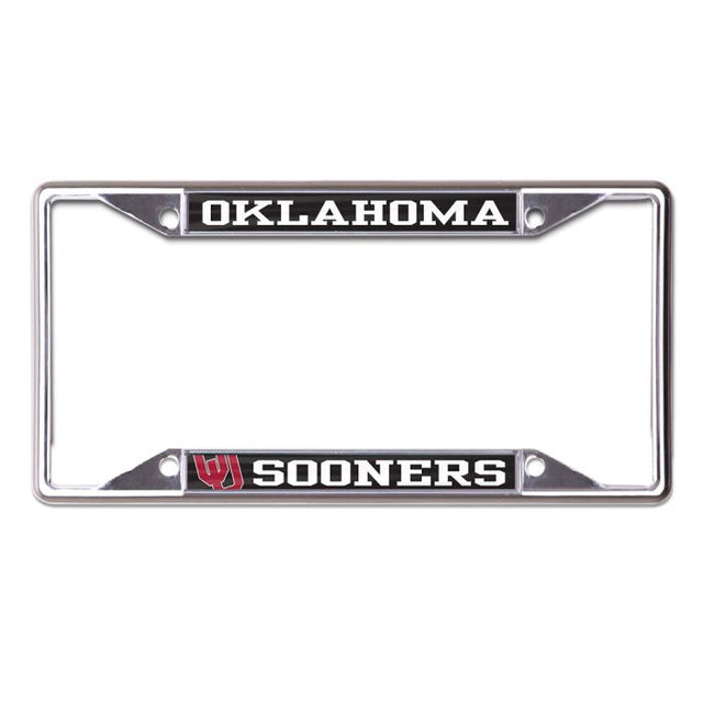 Oklahoma Sooners MEGA Lic Plt Frame S/S Printed