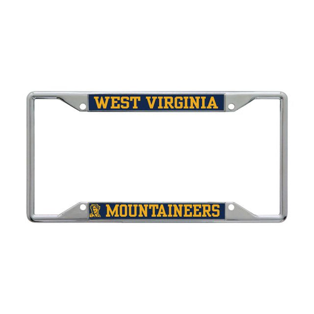 West Virginia Mountaineers MEGA Lic Plt Frame S/S Printed