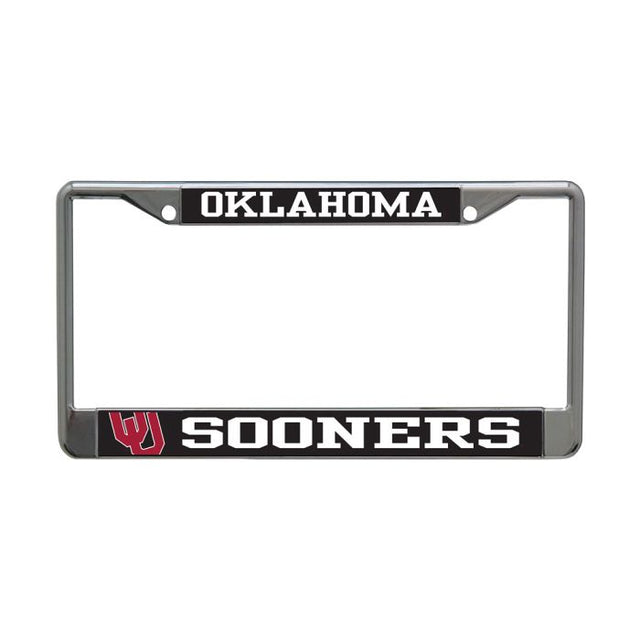 Oklahoma Sooners MEGA Lic Plt Frame S/L Printed