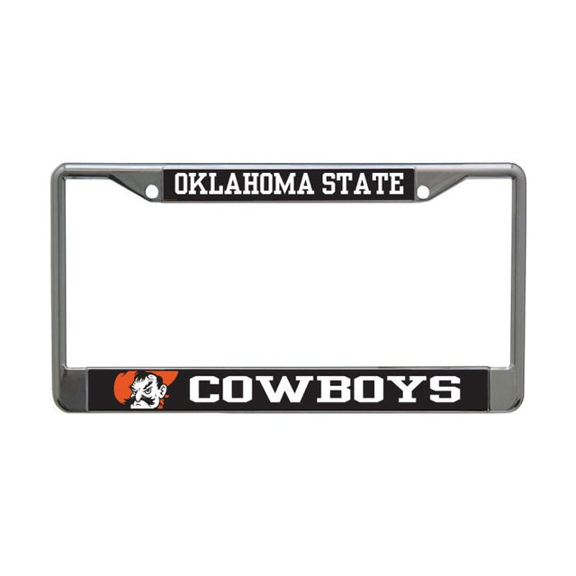 Oklahoma State Cowboys MEGA Lic Plt Frame S/L Printed