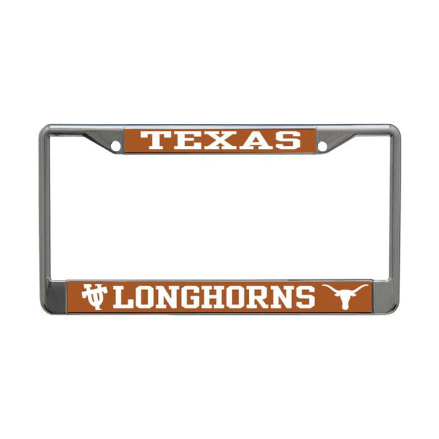 Marco de licencia de Texas Longhorns impreso en talla S/L