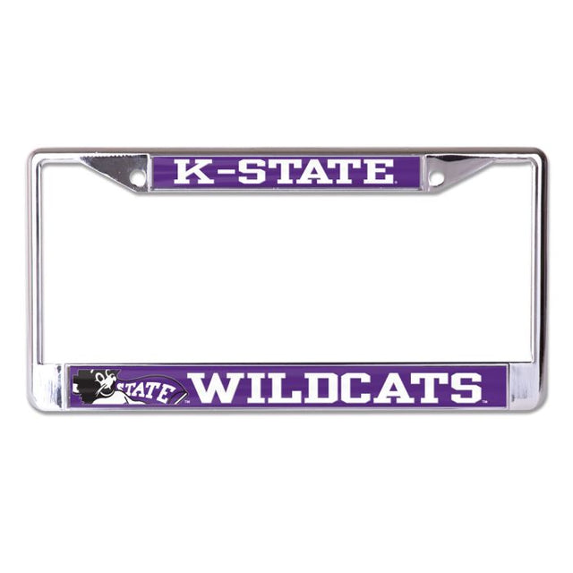 Kansas State Wildcats MEGA Lic Plt Frame S/L Printed