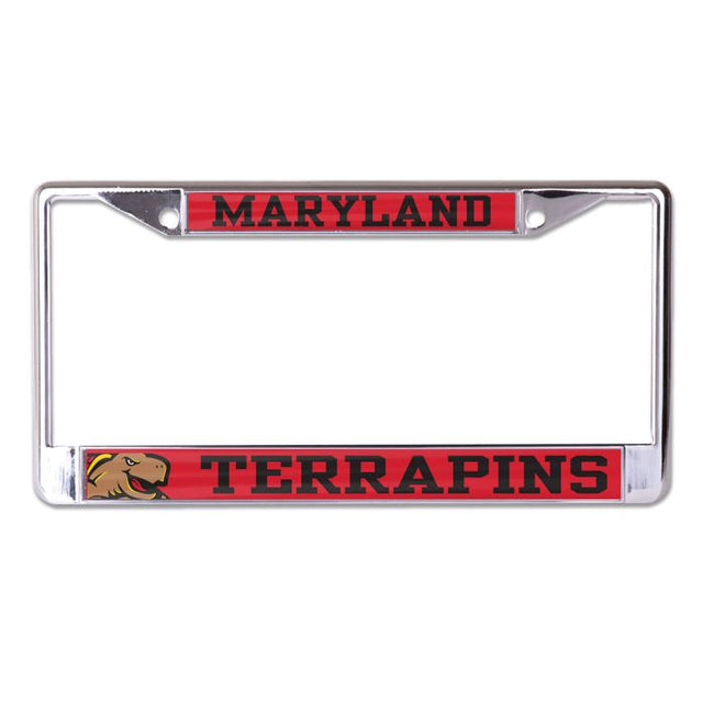 Maryland Terrapins MEGA Lic Plt Frame S/L Printed