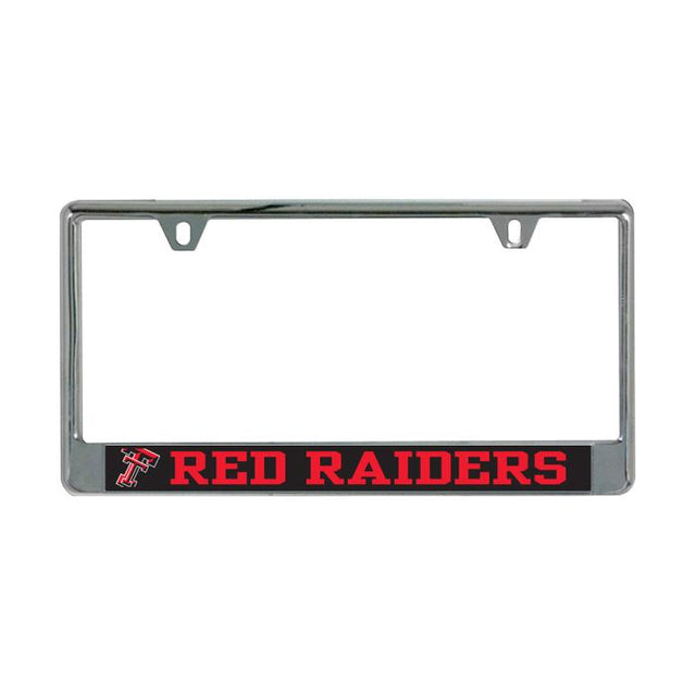 Texas Tech Red Raiders MEGA Lic Plate Frame B/O Printed