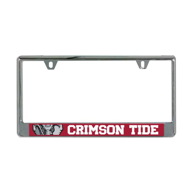 Alabama Crimson Tide MEGA Lic Plate Frame B/O Printed