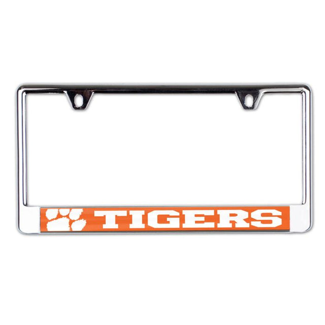 Clemson Tigers MEGA Lic Plate Frame B/O Printed