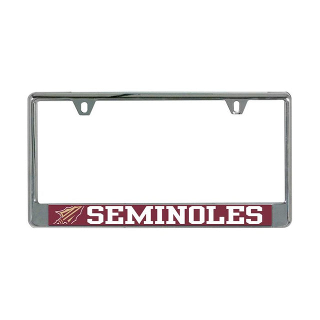 Florida State Seminoles MEGA Lic Plate Frame B/O Printed