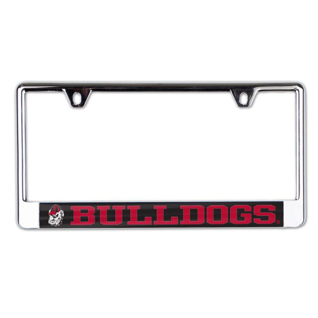 Georgia Bulldogs / Vintage Collegiate VINTAGE Lic Plate Frame B/O Printed