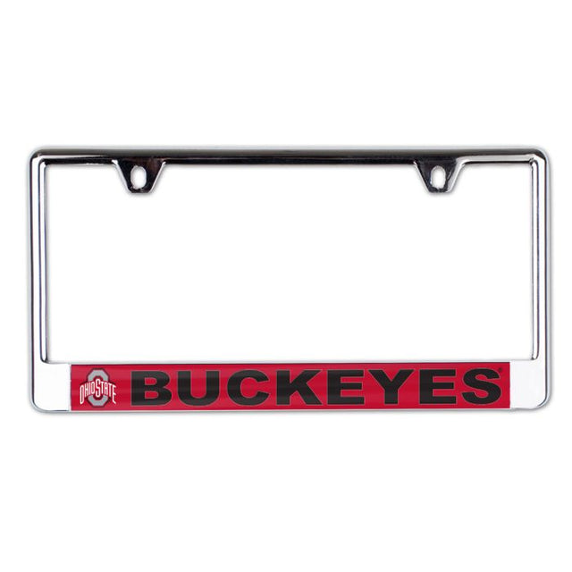 Ohio State Buckeyes Lic Plate Frame B/O Printed