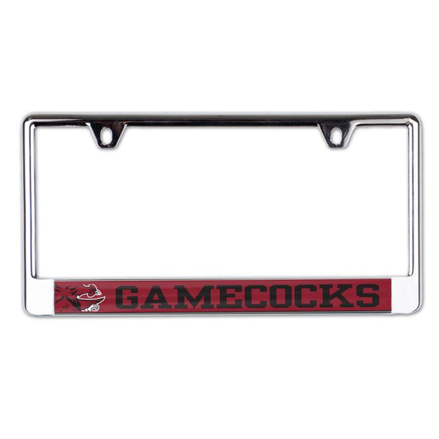 South Carolina Gamecocks MEGA Lic Plate Frame B/O Printed