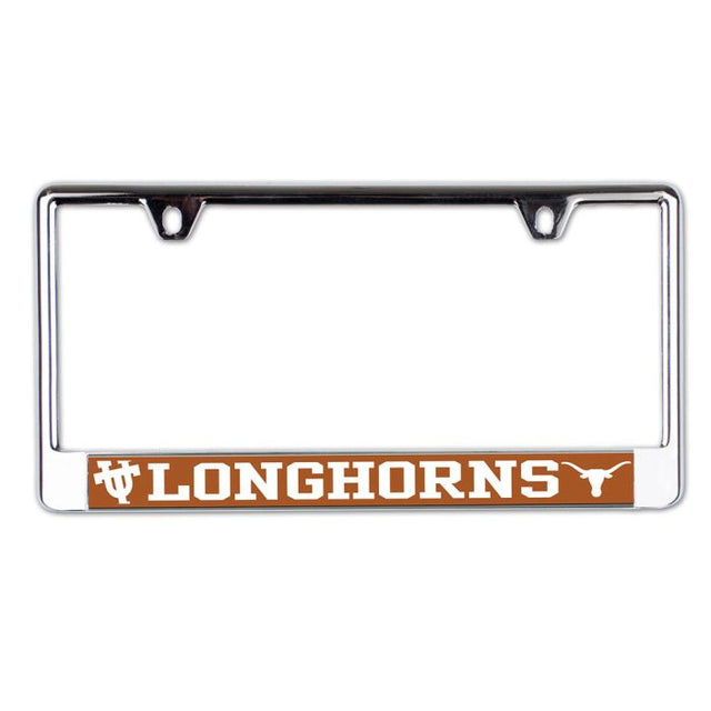 Texas Longhorns MEGA Lic Plate Frame B/O Printed