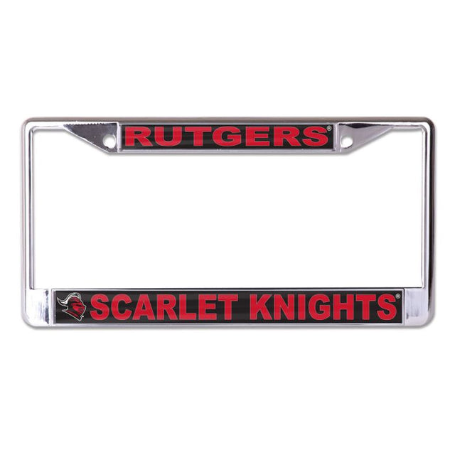 Rutgers Scarlet Knights Lic Plt Frame S/L Printed