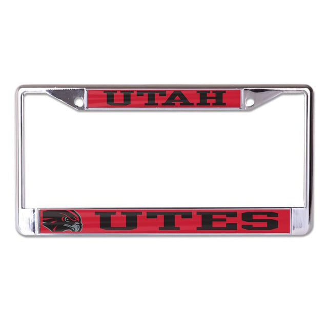 Utah Utes Lic Plt Frame S/L Printed