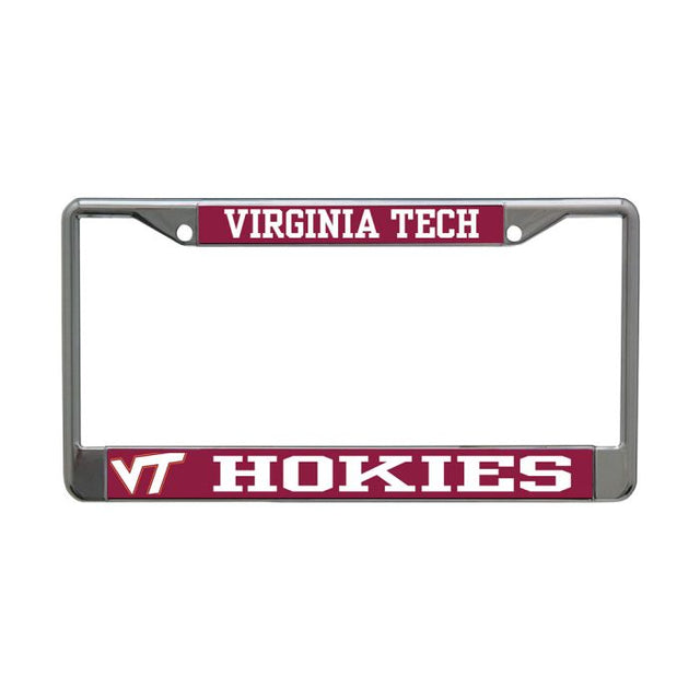 Virginia Tech Hokies MEGA Lic Plt Marco S/L Impreso