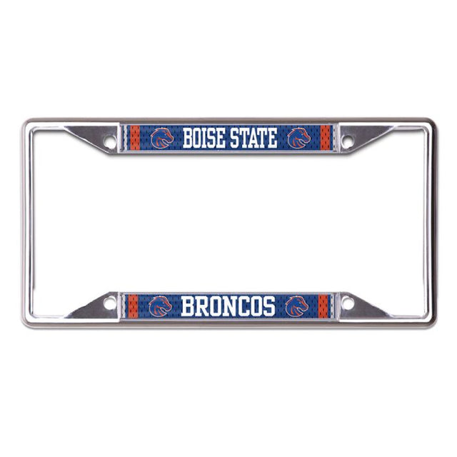 Boise State Broncos JERSEY Lic Plt Frame S/S Printed