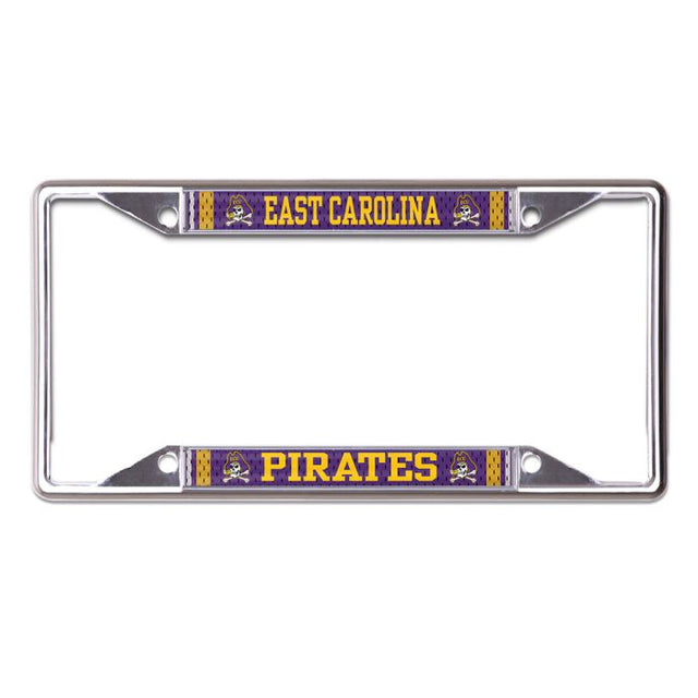 East Carolina Pirates JERSEY Lic Plt Frame S/S Printed