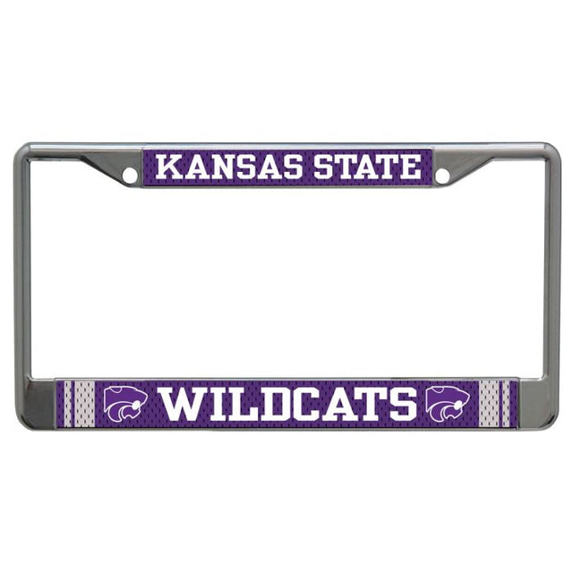 Kansas State Wildcats JERSEY Lic Plt Frame S/L Printed