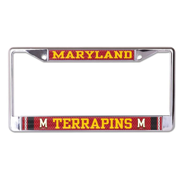 Maryland Terrapins JERSEY Lic Plt Frame S/L Printed