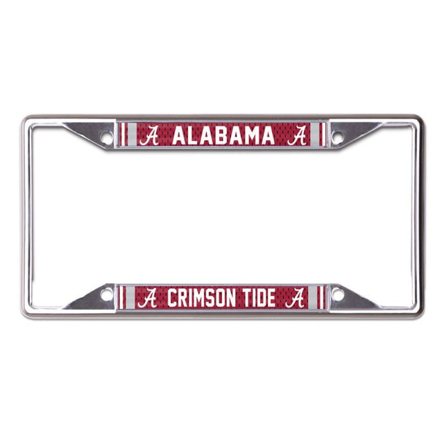 Alabama Crimson Tide JERSEY Lic Plt Frame S/S Printed